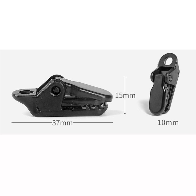 10Pcs Tarp Clips Lock Grip,Crocodile Tent Tarp Clips Holder