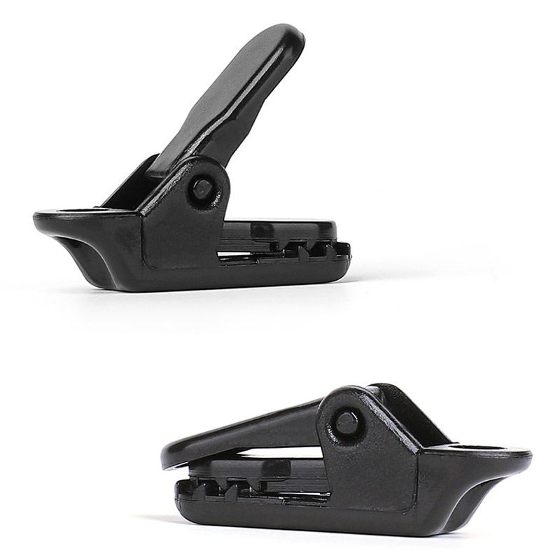 10Pcs Tarp Clips Lock Grip,Crocodile Tent Tarp Clips Holder