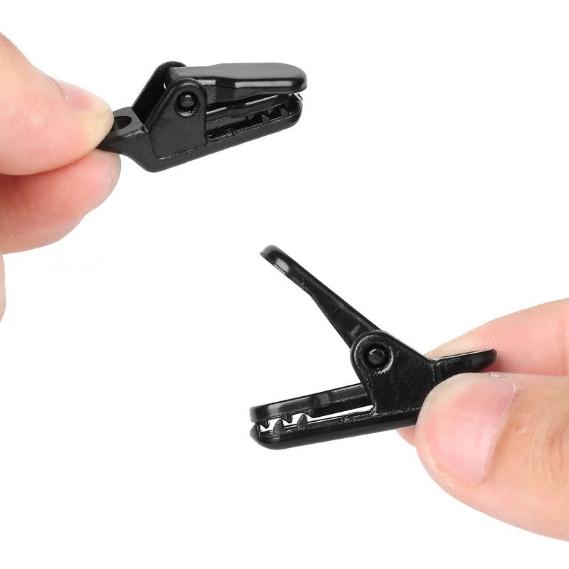 10Pcs Tarp Clips Lock Grip,Crocodile Tent Tarp Clips Holder