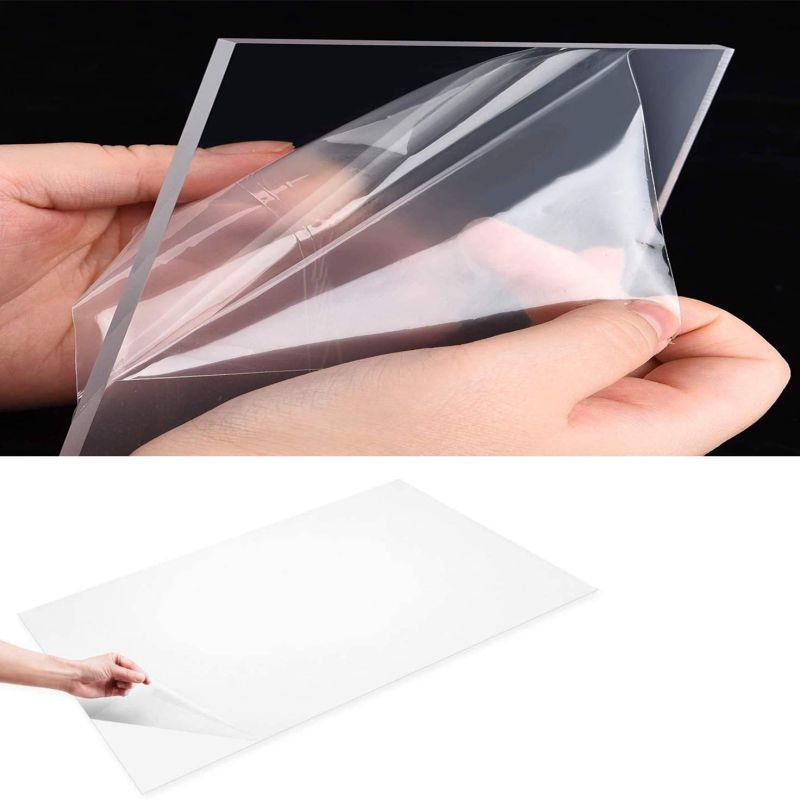 200x200mm Transparent Plexiglass Plate Acrylic Sheet