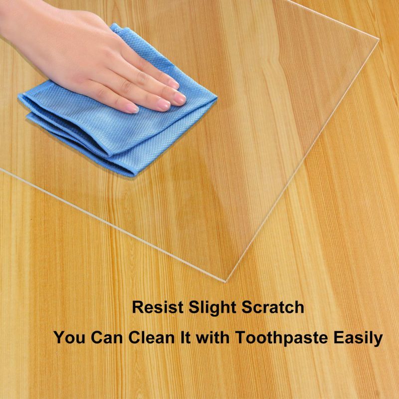200x200mm Transparent Plexiglass Plate Acrylic Sheet