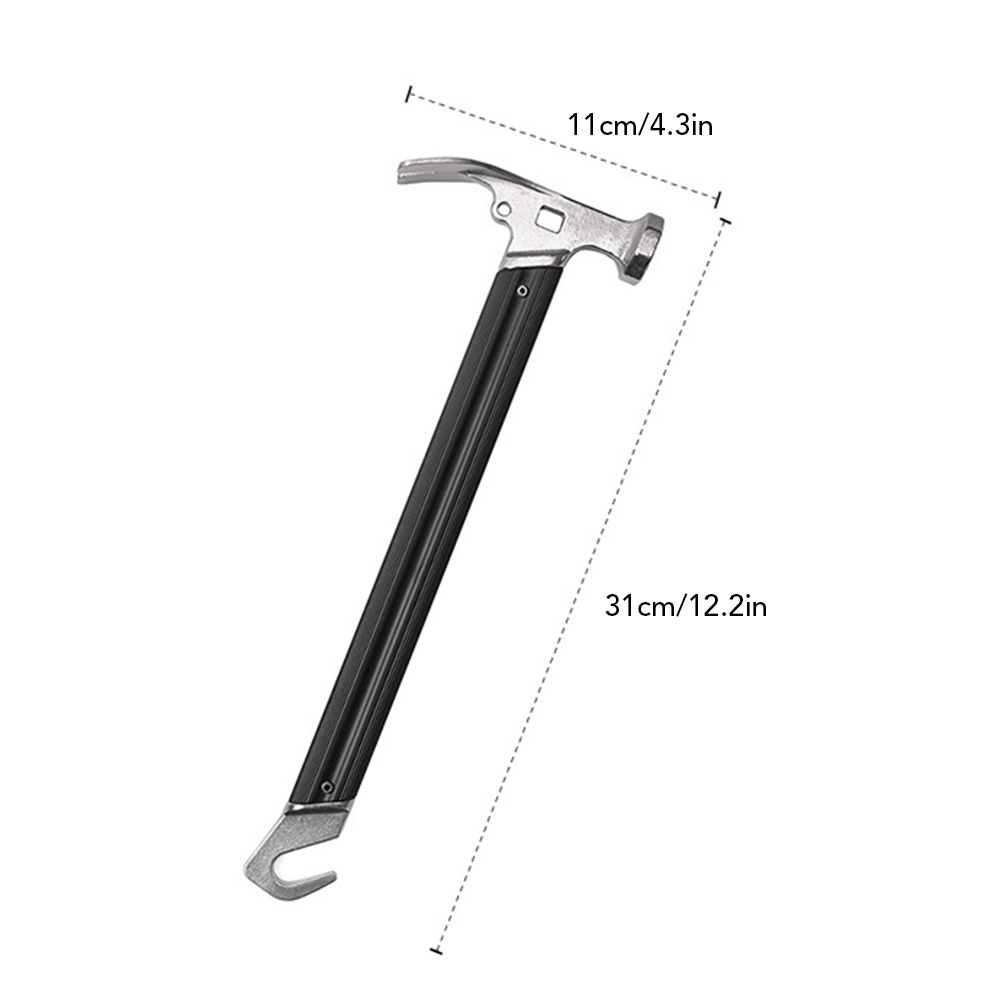 Outdoor Camping Tent Stake Peg Hammer Nail Remover For