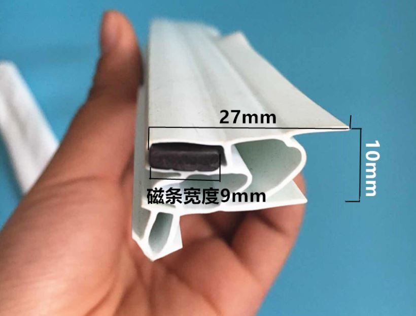 Refrigerator Special Magnet Sealing Strip 2 M PVC Rubber