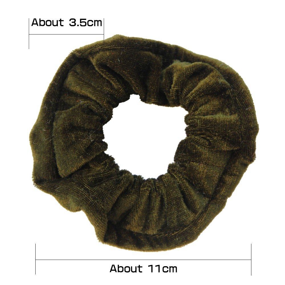 Velvet Hair Scrunchie Ladies Hair Ring