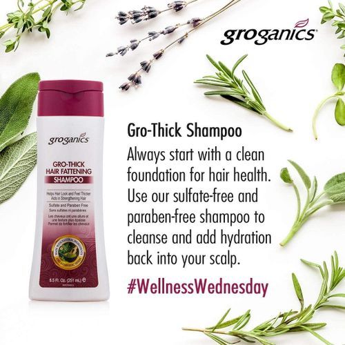 Grow-thick Hair Fattening Shampoo 8 Fl Oz/251ml