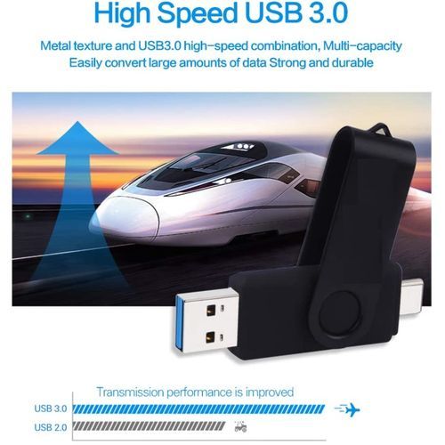 Real 64GB Ultra Dual Drive Usb Flash Drive 3.0 SPEED 3 IN 1