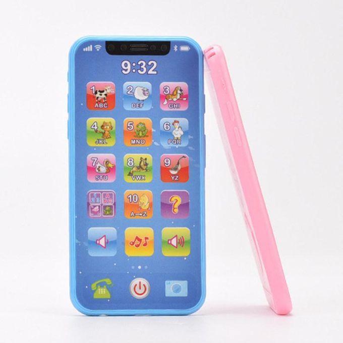 Children Cellphone Mobile Phone Touch Screen Music-Pink