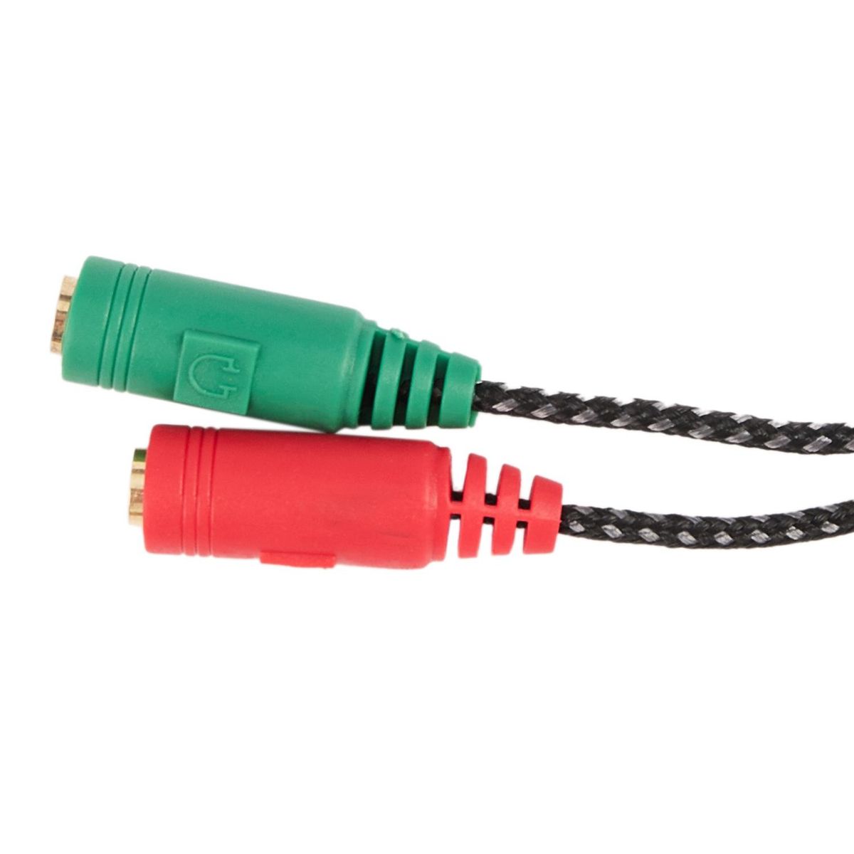 1 Pcs Cable Adapter 2 In 1 Splitter 4 Pole 3.5mm Audio Cable