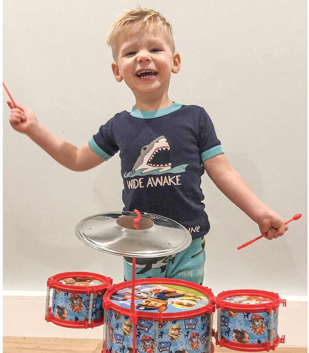 What Kids Want Paw Patrol Drum Kit Set
