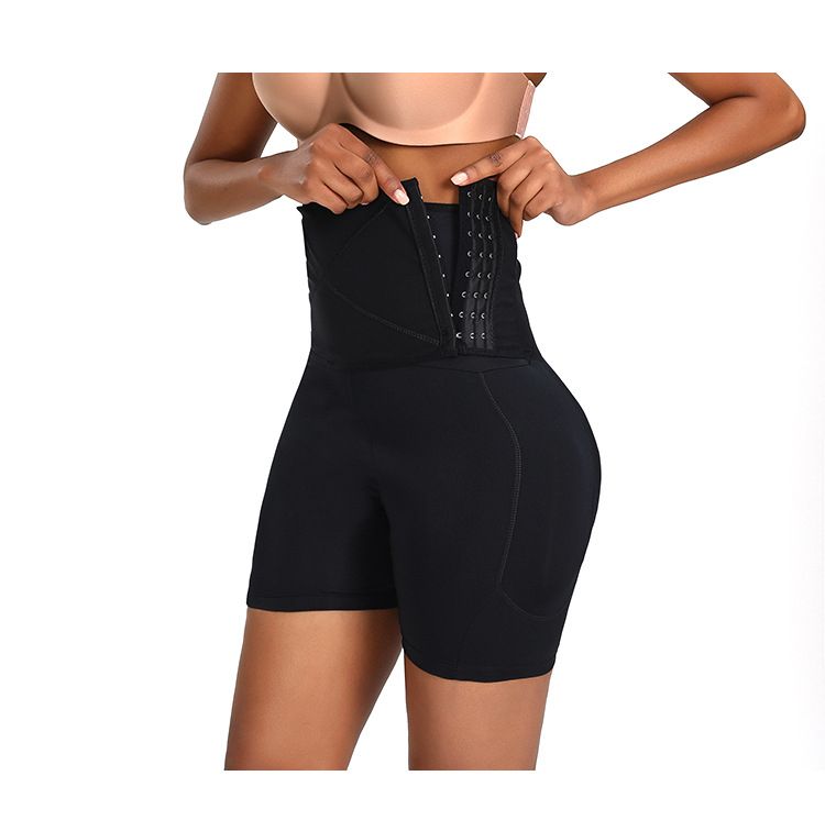Padded Hips And Soft Bum Shapewear Plus Size (Black)