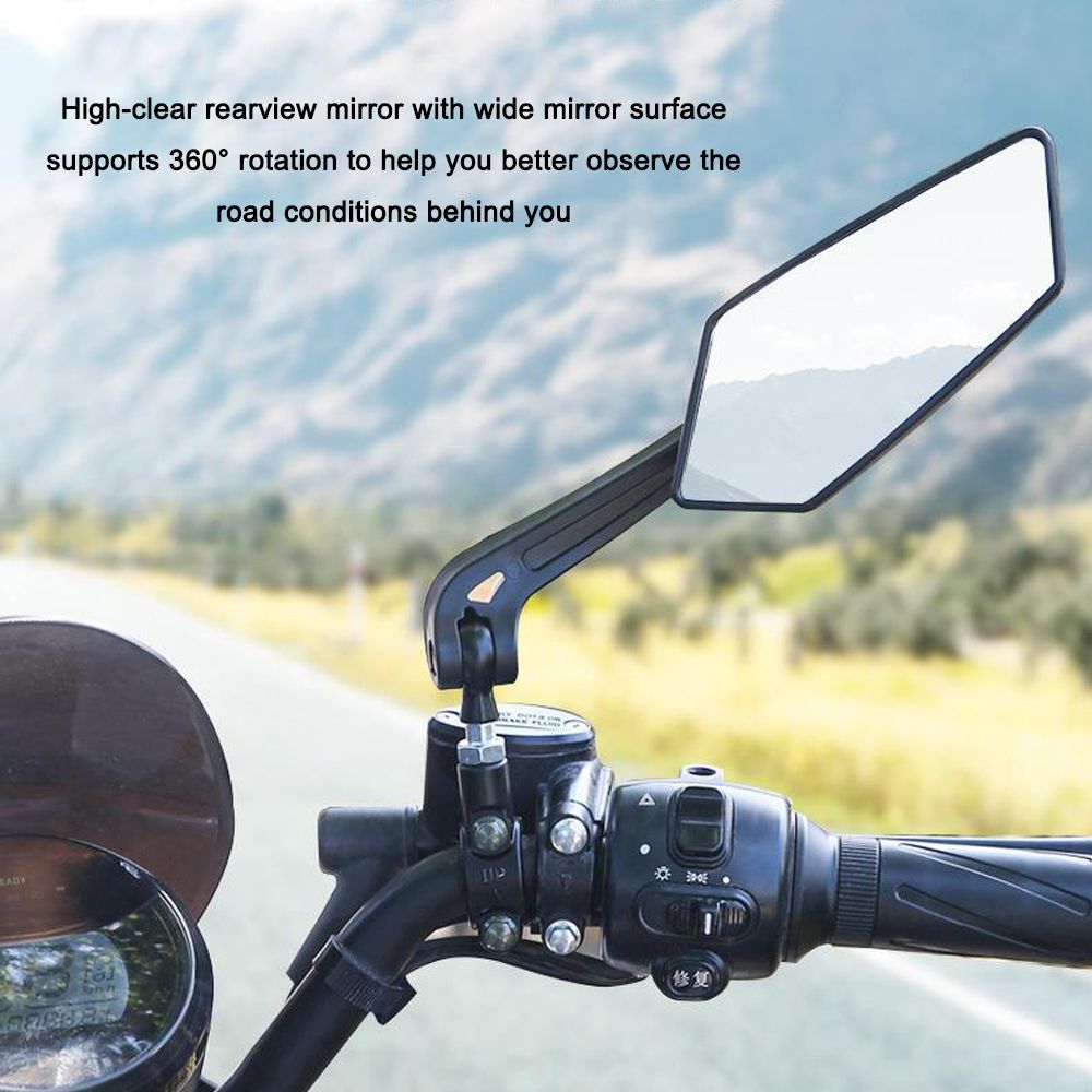 Bike Rearview Mirror Bicycle Handlebar Rear View Mirror