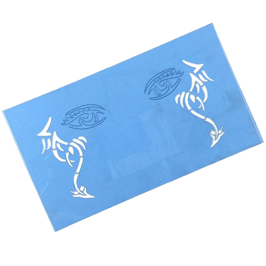 Halloween Airbrush Paint Stencils Body Painting Template 7