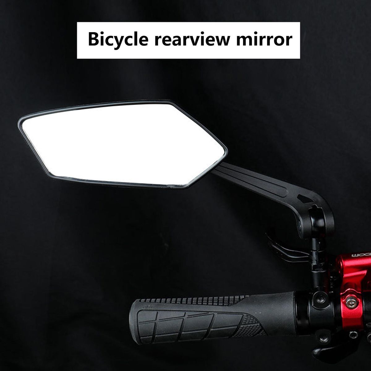 Bike Handlebar Mirror Mountain Bike Handlebar Rearview Mirror Black