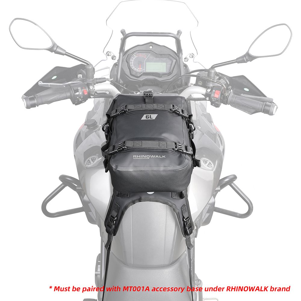 Motorcycle Bumpers Bag Waterproof 6L Motorcycle Side Frame