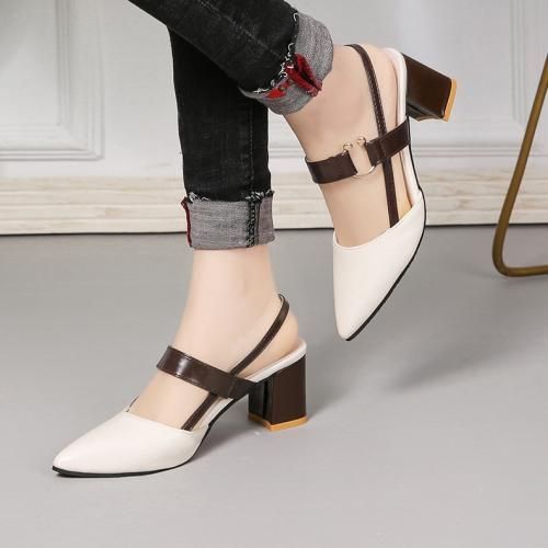 Women's Platform High Heel Berniso Sandals-Off White
