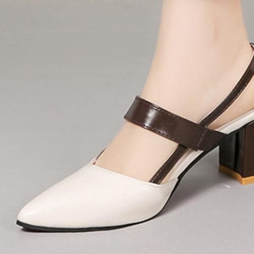 Women's Platform High Heel Berniso Sandals-Off White