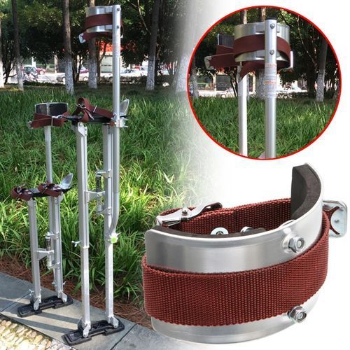 22" Universal Stilts Comfort Straps Drywall Leg Band Straps Kit Hook & Loop