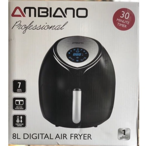 Professional Digital 8litres Air Fryer - 1800W