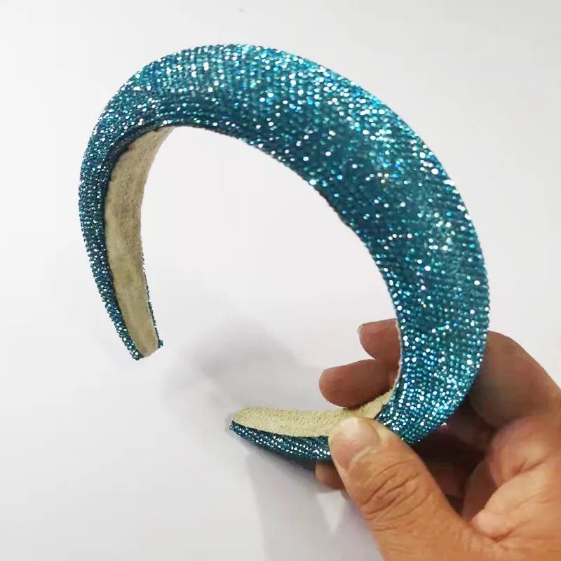 Rhinestone Headband Simple And Stylish Full Diamond Hairpin