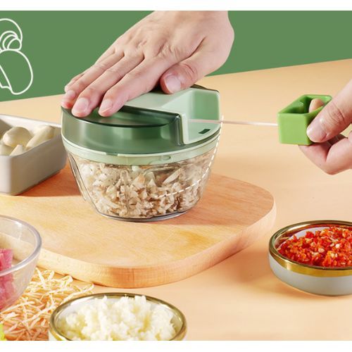 Convenient Garlic Masher Manual Meat Grinder