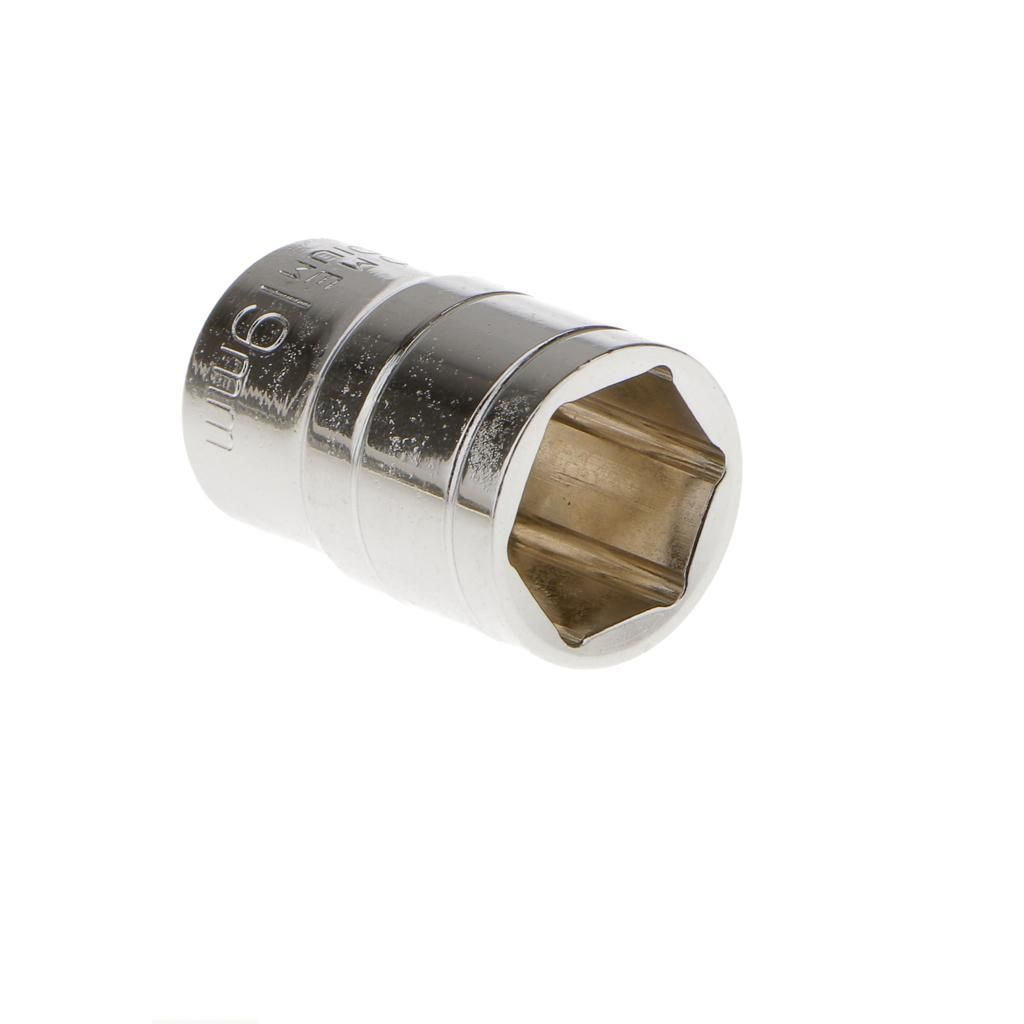 Multifunctional 19mm Short 1/2 Drive Socket Metric  Winding