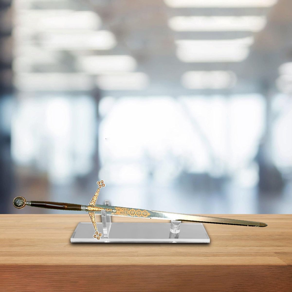 Acrylic Display Stand Table Decoration Transparent Base