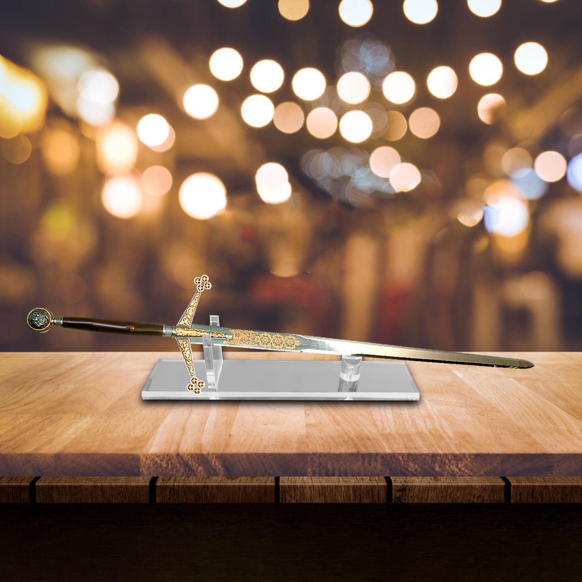 Acrylic Display Stand Table Decoration Transparent Base