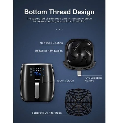 Air Fryer - 5.5l -1800w