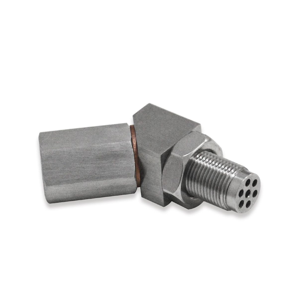 45 Degree O2 Oxygen Sensor Extender Spacer Engine Light Adapter Engine Light Adapter Bung Accessories M18*1.5
