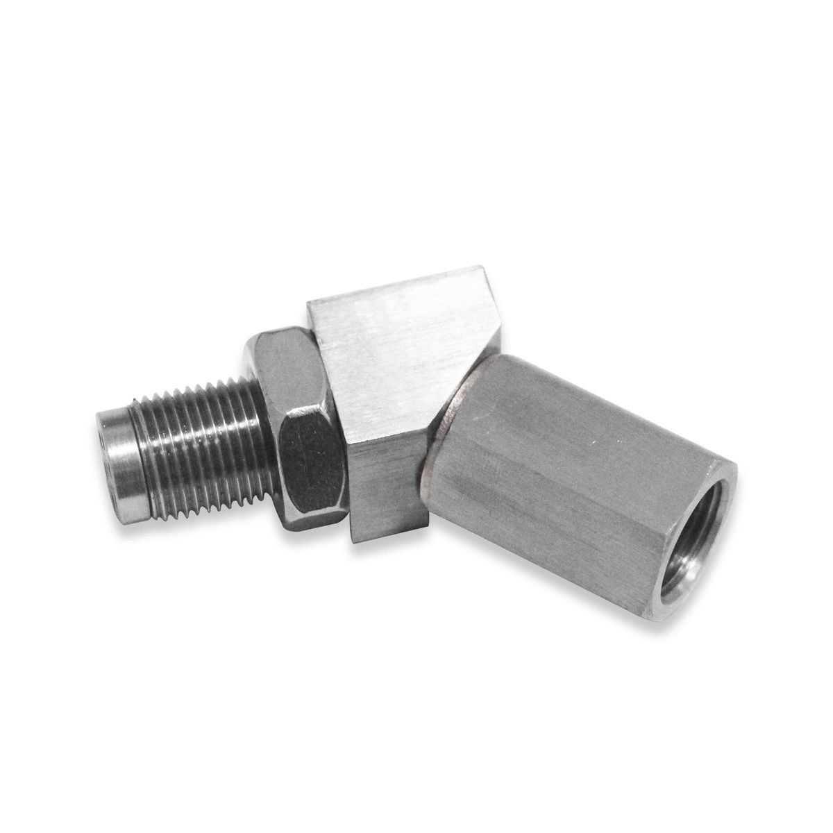 45 Degree O2 Oxygen Sensor Extender Spacer Engine Light Adapter Engine Light Adapter Bung Accessories M18*1.5