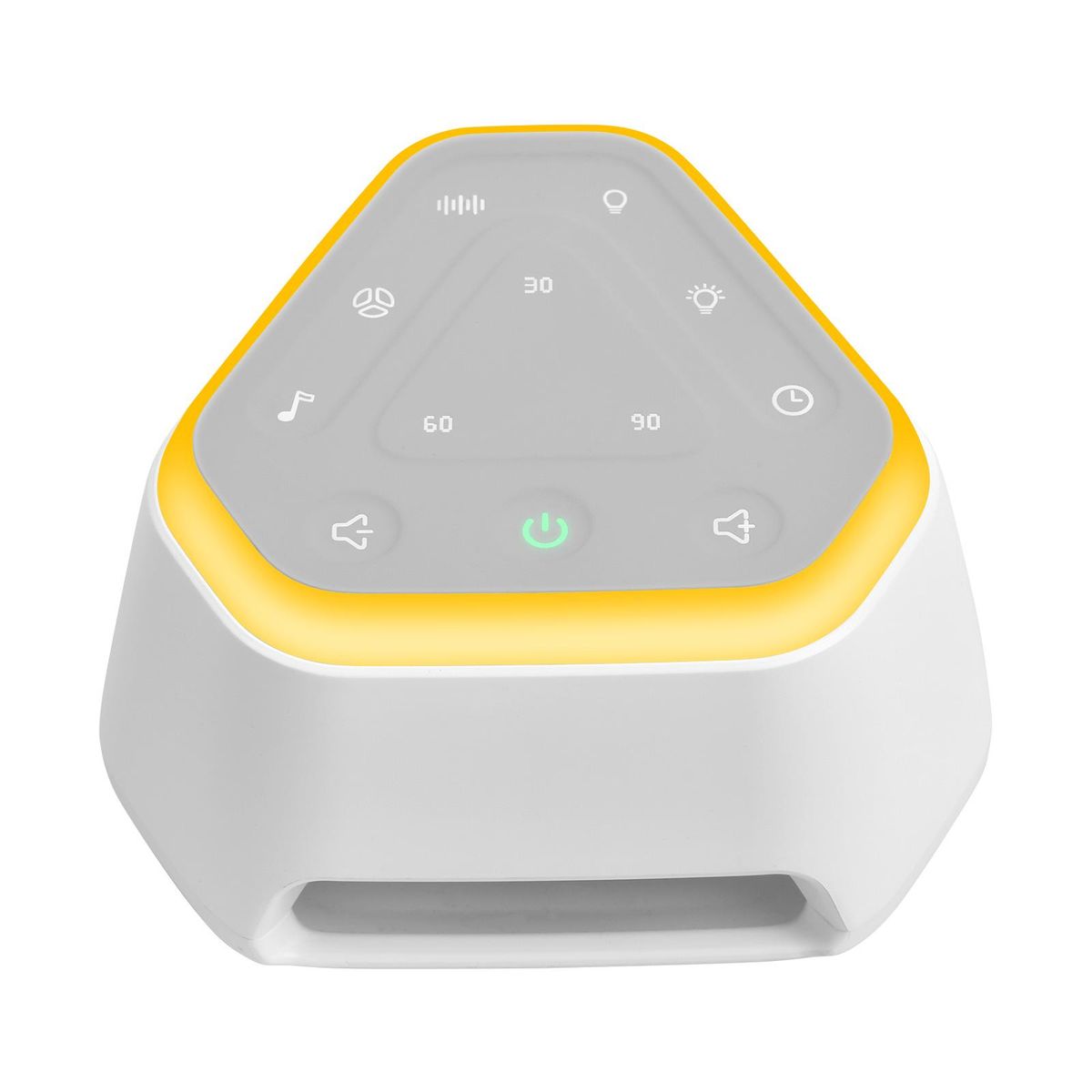 Desktop White Noise Machine Sleep Sound Machine with Warm & Colorful Night Light 26 Soothing Sounds 30min/60min/90min Timer Memory Function for Baby Kids Adults Sleeping Relaxing Meditation Yoga