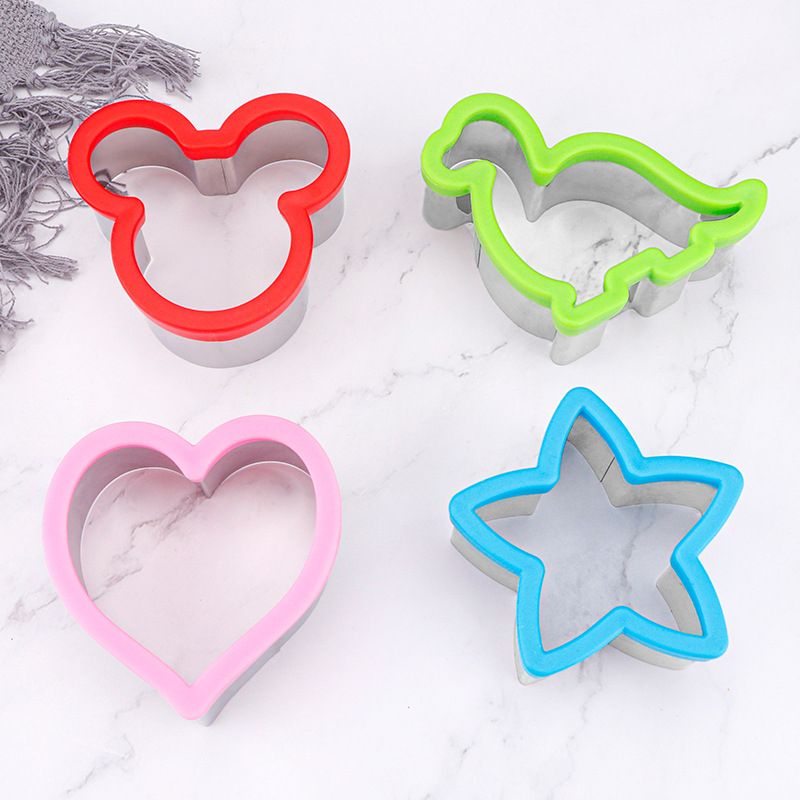 Spot Kitchen Tools Stainless Steel Cartoon Sandwich Cutting