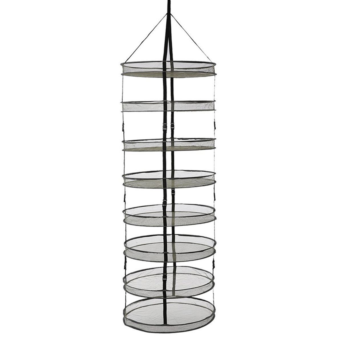Hanging Drying Rack 8 Layers Detachable Folding Herb Drying