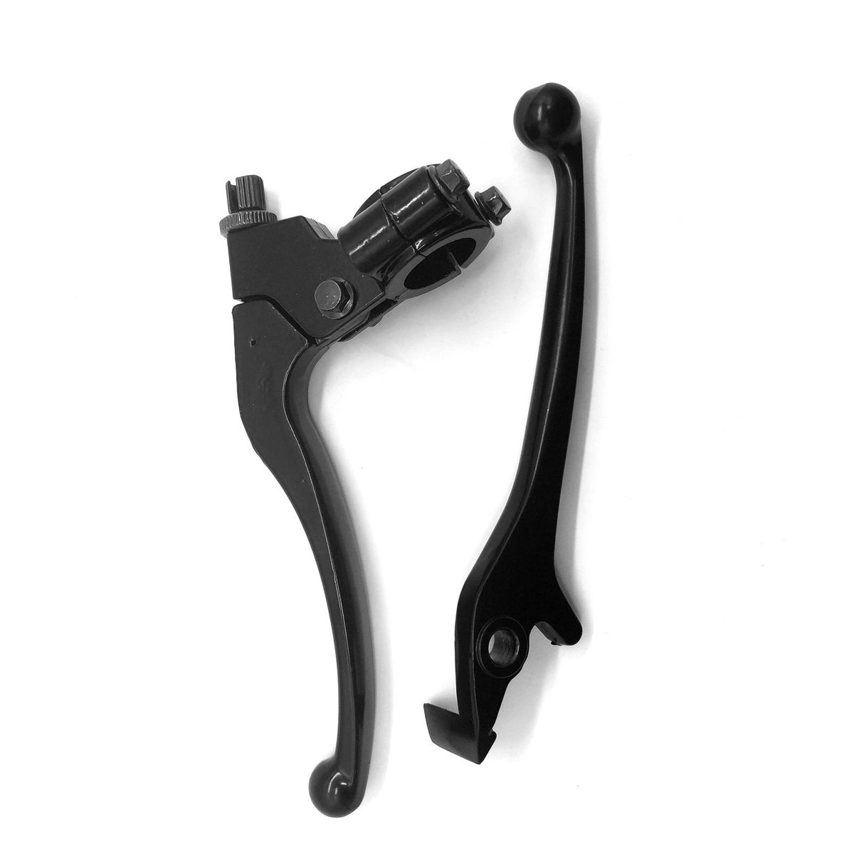 Black Clutch + Brake Lever Handle Set for 110cc 125cc 150cc Pit Pro Trail Dirt Bike