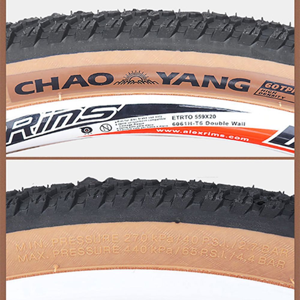 27.5x2.10 Inch Bike Tire MTB Mountain Bike Bicycle