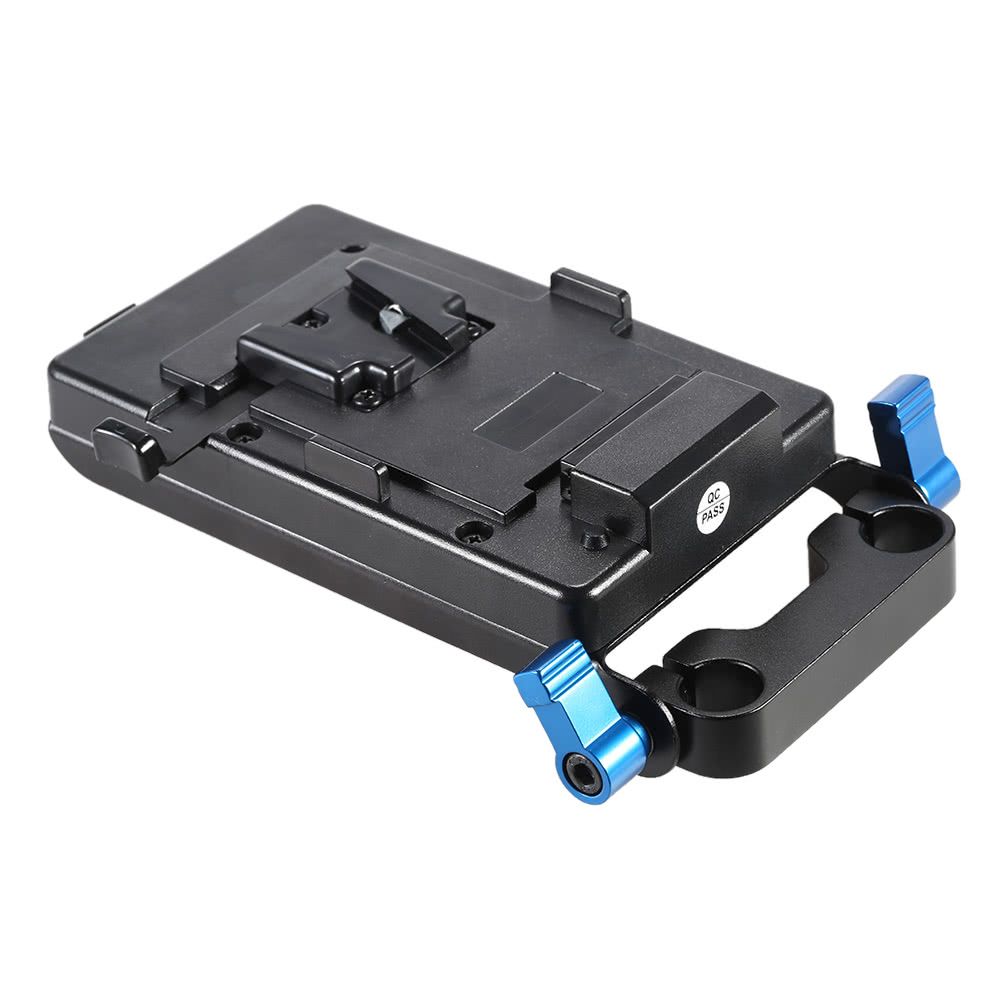 V Type Battery Plate With 15mm Rod Clamp E6 Battery Adapter