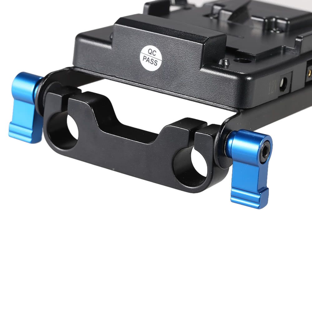 V Type Battery Plate With 15mm Rod Clamp E6 Battery Adapter