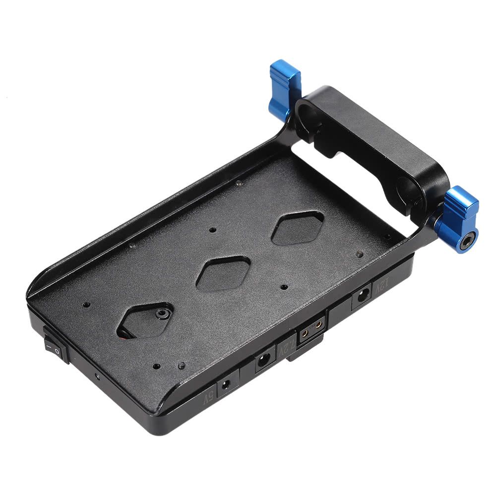 V Type Battery Plate With 15mm Rod Clamp E6 Battery Adapter