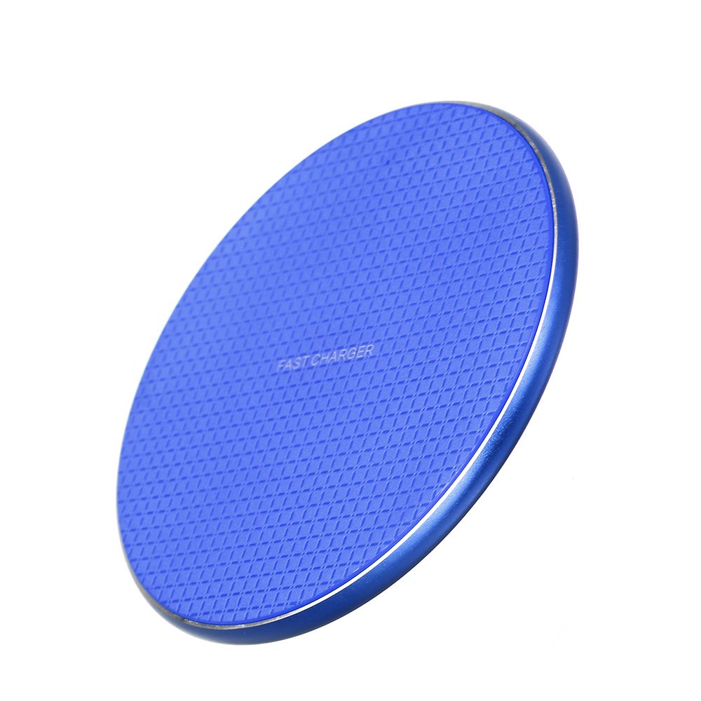 5/7.5/10W Wireless Charger Aluminium Alloy Flying Disk Fast