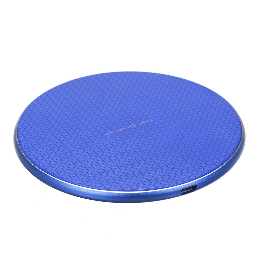 5/7.5/10W Wireless Charger Aluminium Alloy Flying Disk Fast