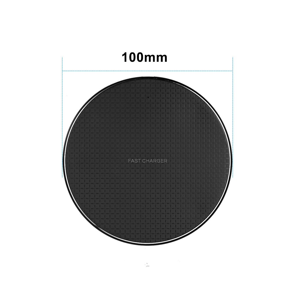 5/7.5/10W Wireless Charger Aluminium Alloy Flying Disk Fast