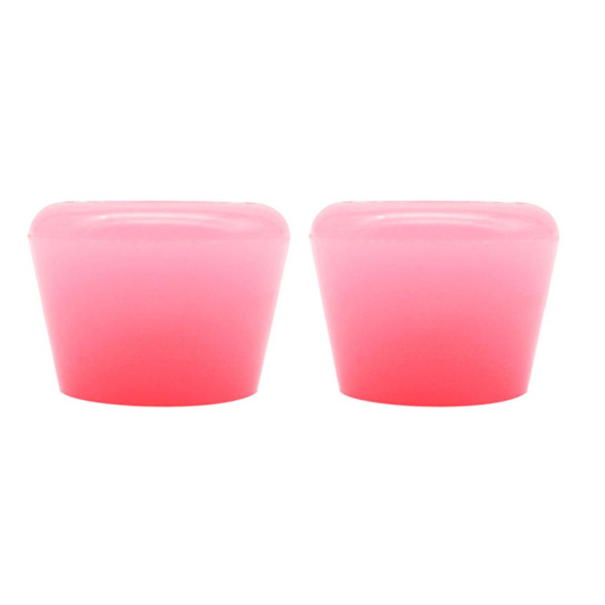 2Pcs Toe Stops Quad Skate Brake Toe Stoppers Pink