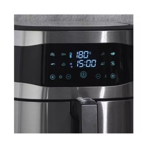 Digital Hot Air Fryer With Non-stick Frying Basket - 1800W - 8L XXL