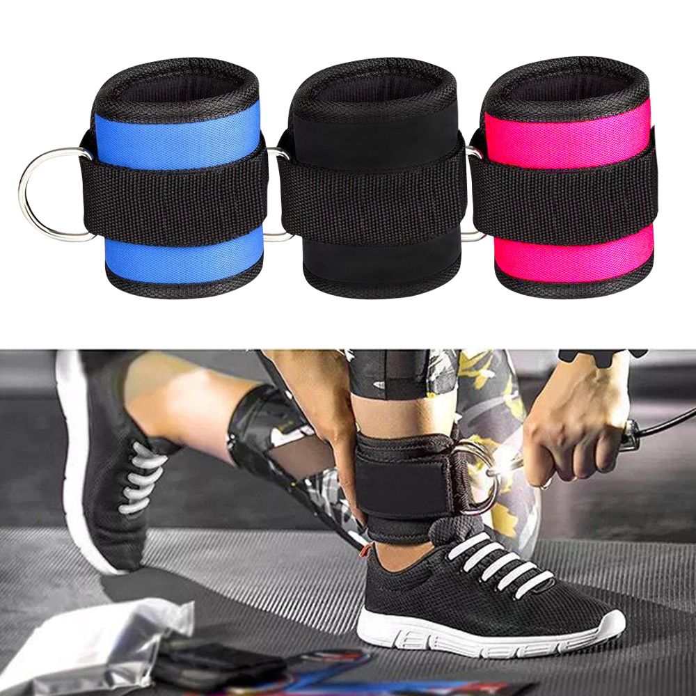 Adjustable D-ring Ankle S Foot Support-1PC Black