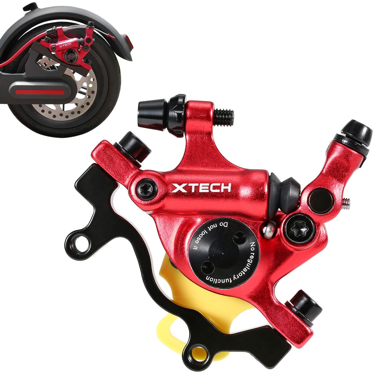 Solid Hydraulic Disc Brake Calipers Front Rear Mountain Bike