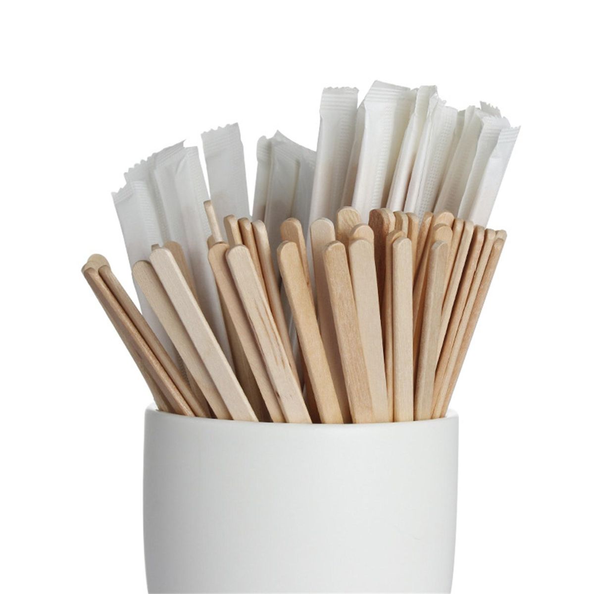 100Pcs Stir Stick Cream Sugar Tea Stirrer