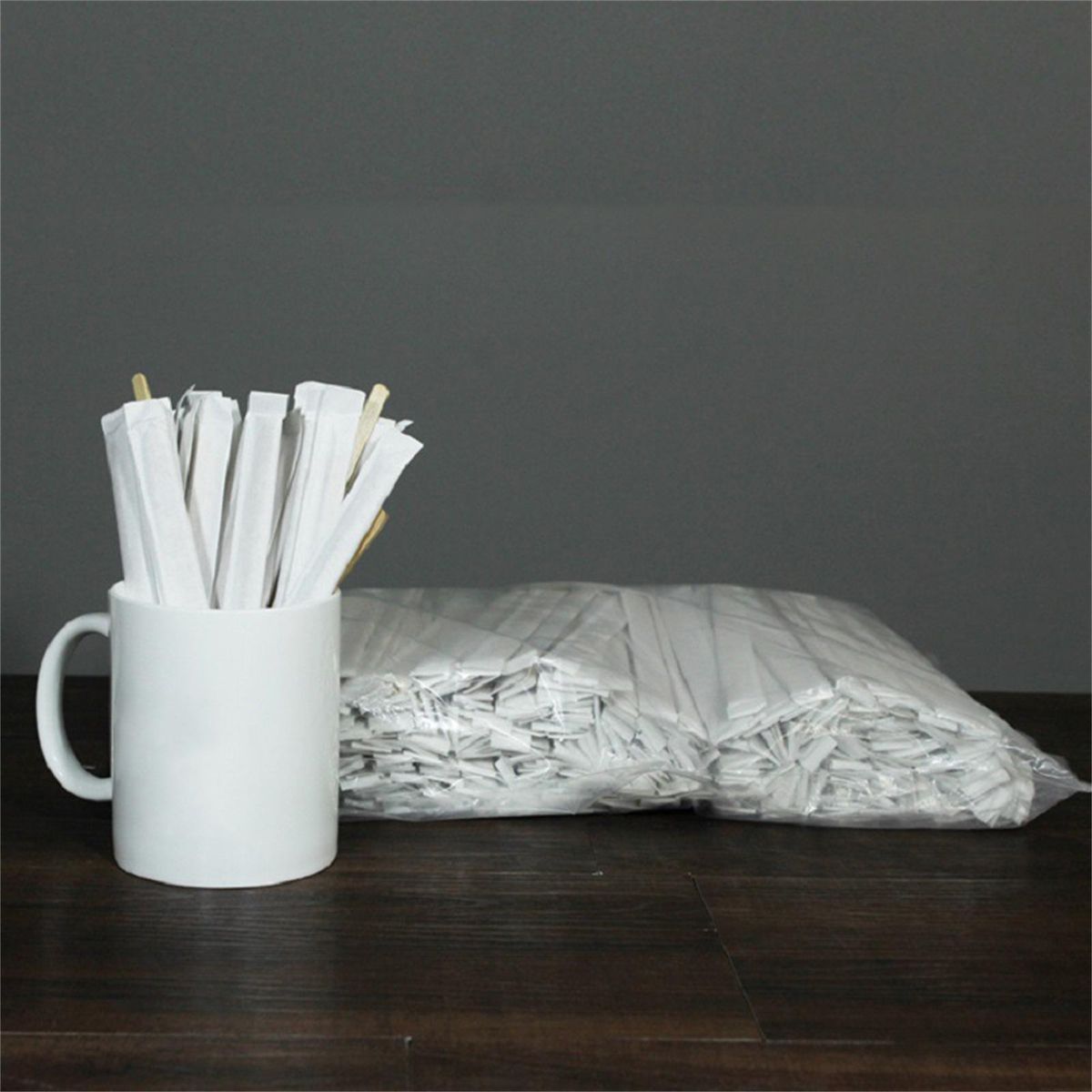 100Pcs Stir Stick Cream Sugar Tea Stirrer