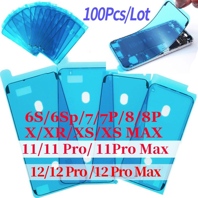 100pcs 3m Waterproof Sticker For Iphone 6s 6sp 7 8 Plus X