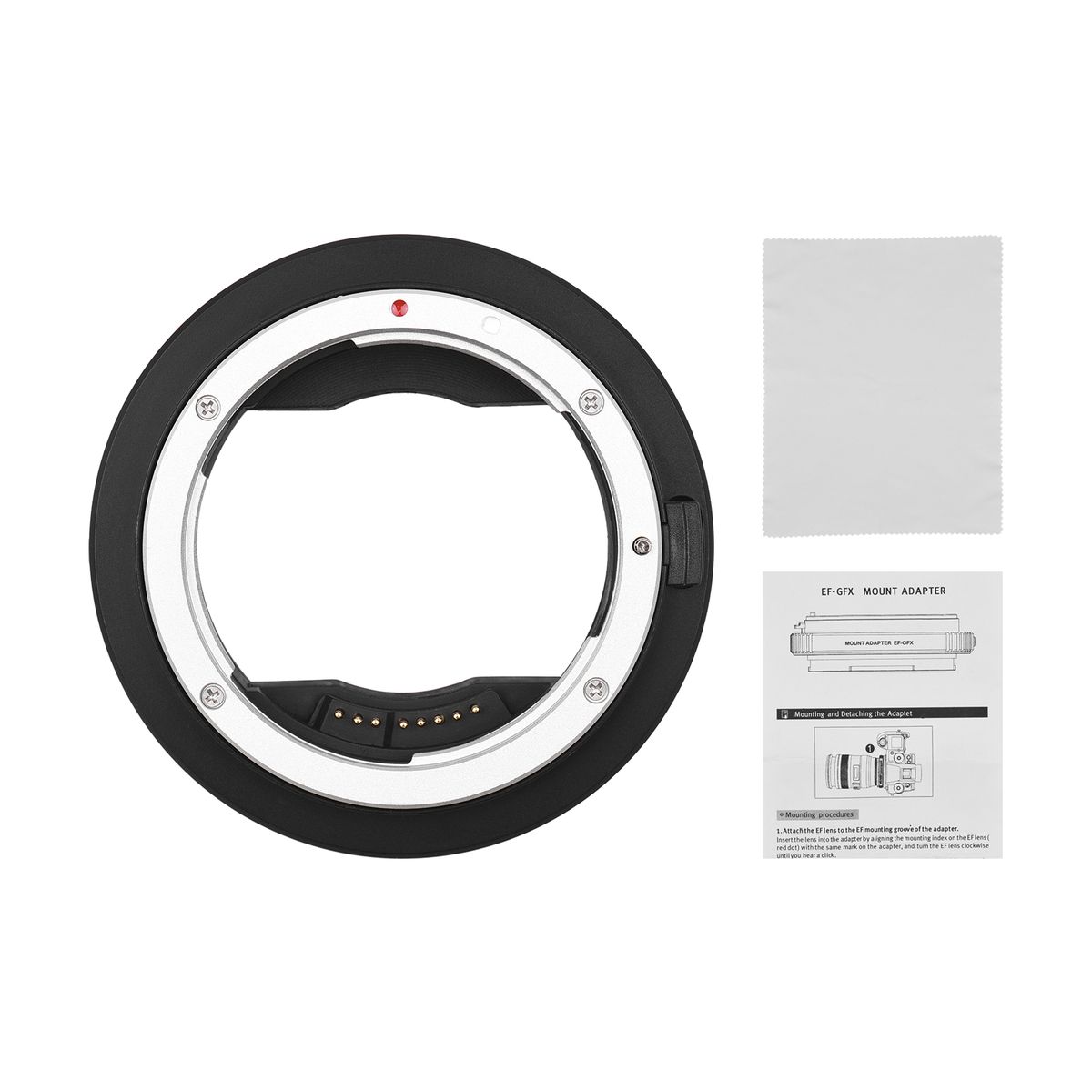 EF-GFX Camera Lens Adapter Ring Auto Focus