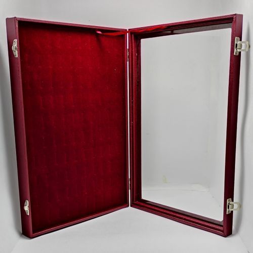 Ring Packaging Display Box Organizer Storage Case 100 Slot